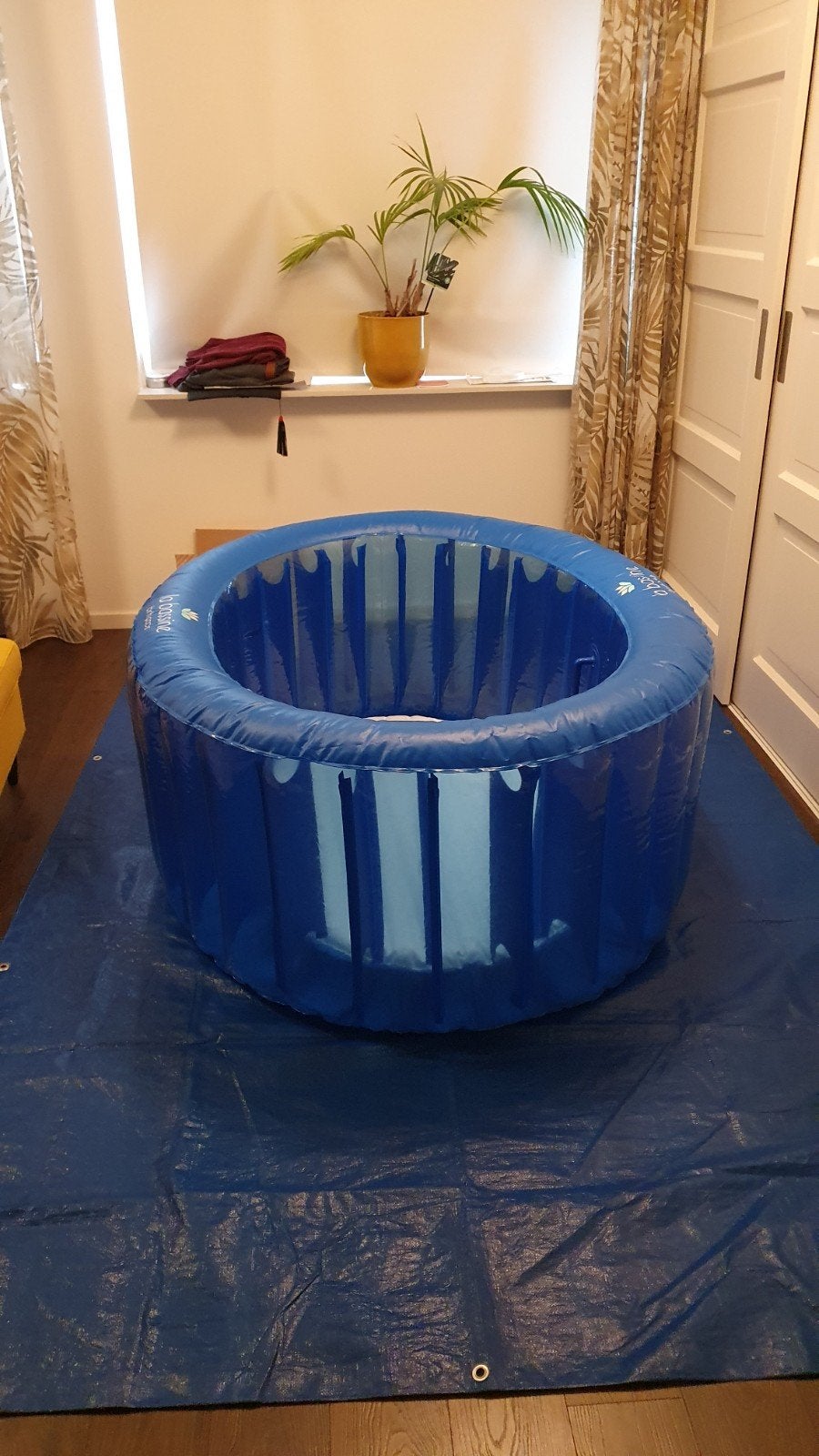 La Bassine Birth pool, Ophalen, Gebruikt