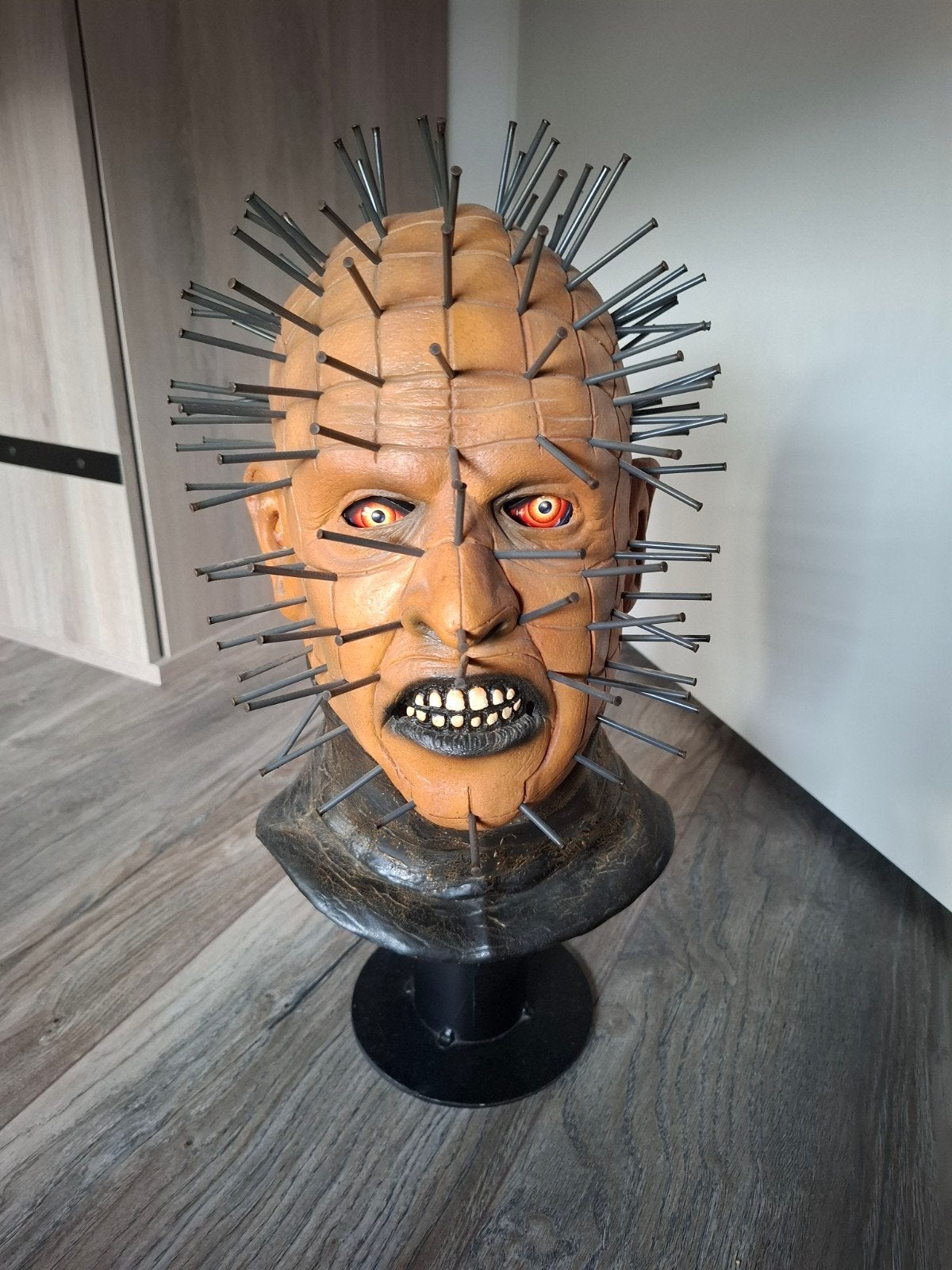 Pinhead uit hellraiser Masker Opgezet, Ophalen, Halloween of Griezel