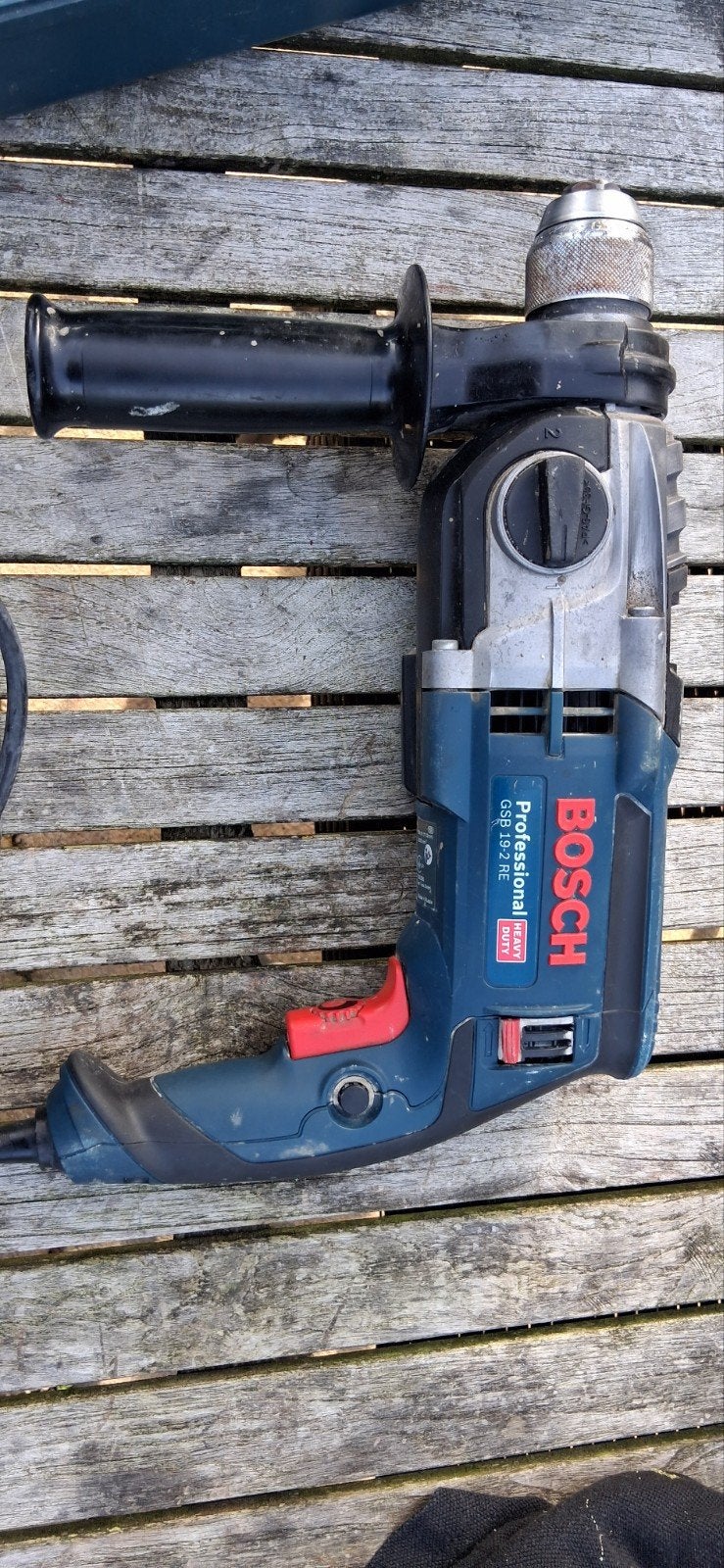 Bosch boormachine GSB-19-2 RE, Boormachine, Ophalen of Verzenden, Klopboormechanisme, Gebruikt