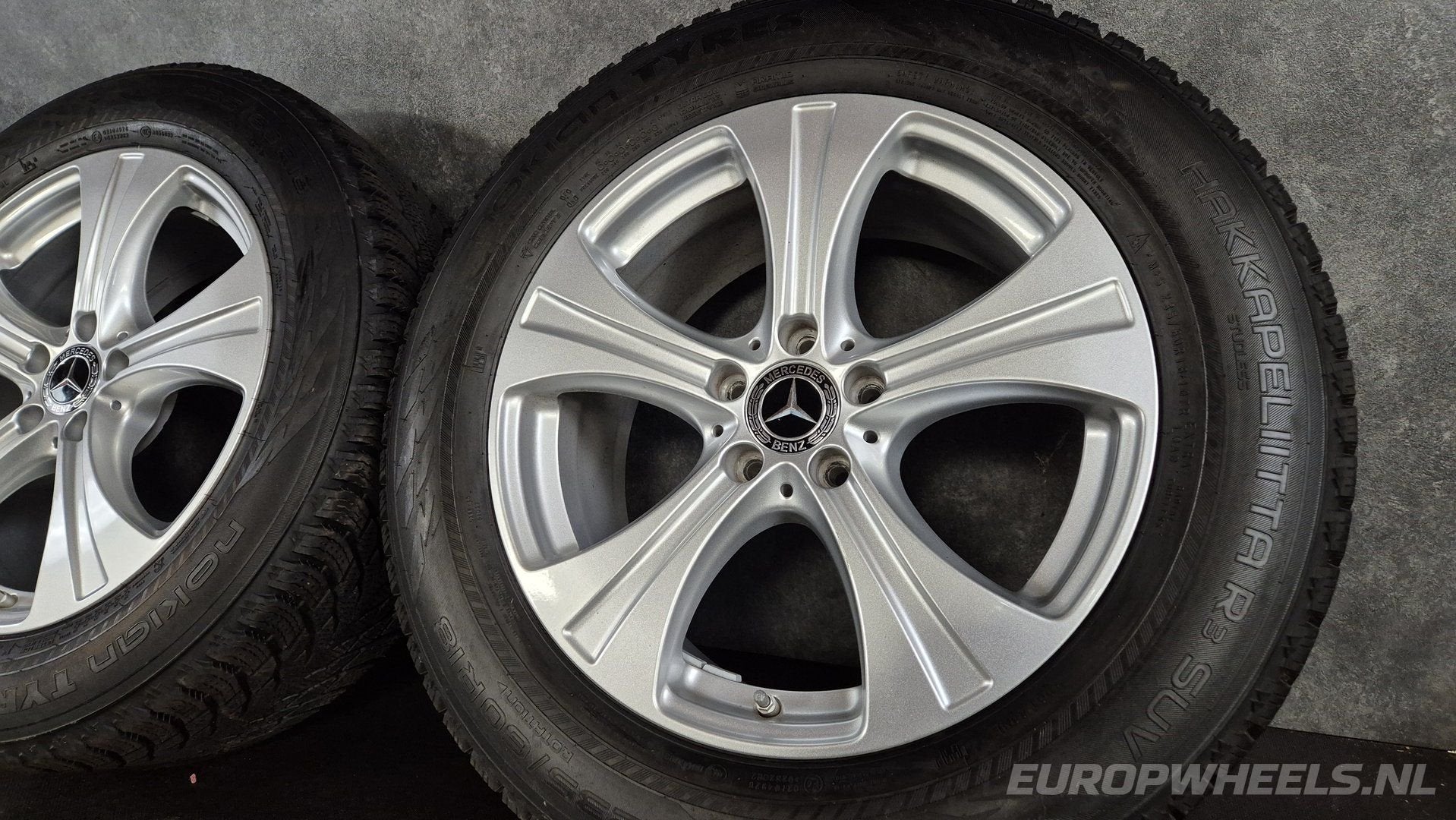 DEMO 18 inch Mercedes velgen GLC W253 X253 C253 winterbanden, 18 inch, Gebruikt, -, -