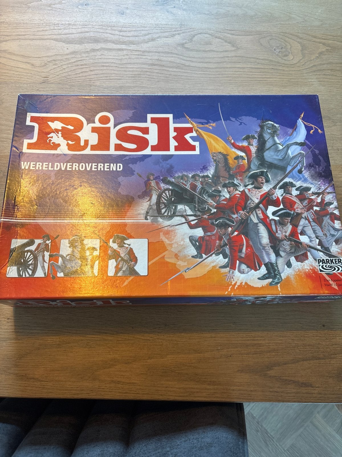 Risk Wereldveroverend Bordspel - Klassieke Strategie, Drie of vier spelers, Ophalen, Gebruikt