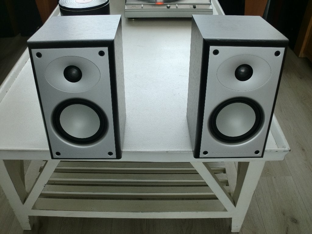 Mordaunt Short 902 mk1 12 maanden garantie kleur zwart., Stereo speakers, Basreflex, Ophalen of Verzenden, Zo goed als nieuw