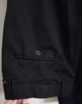 Nieuw DOCKERS DUPONT TEFLON pantalon Broek Zwart W36 L32 26, Ophalen of Verzenden, Nieuw, Maat 56/58 (XL), Zwart