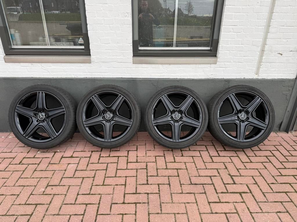 Mercedes-Benz origineel AMG 21” W164 W166, Ophalen, Gebruikt, 265 mm, Banden en Velgen