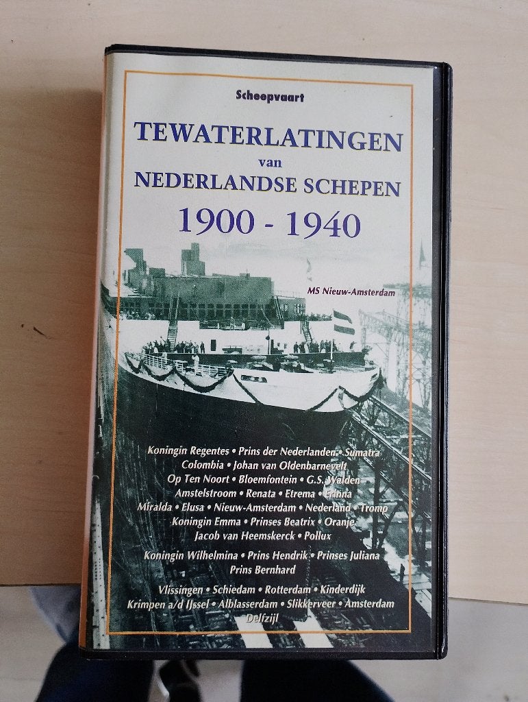 VHS Banden/tapes, Ophalen of Verzenden, Gebruikt, Motorboot of Zeilboot, Overige typen