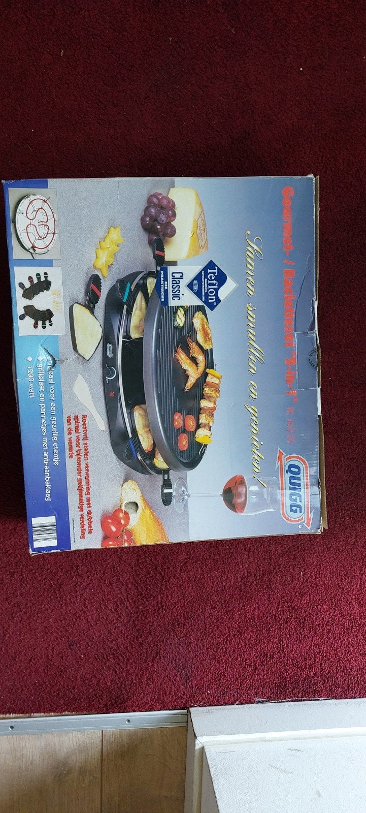 Nieuw Gourmetstel met 8 pannetjes, Ophalen of Verzenden, Nieuw, 8 personen of meer