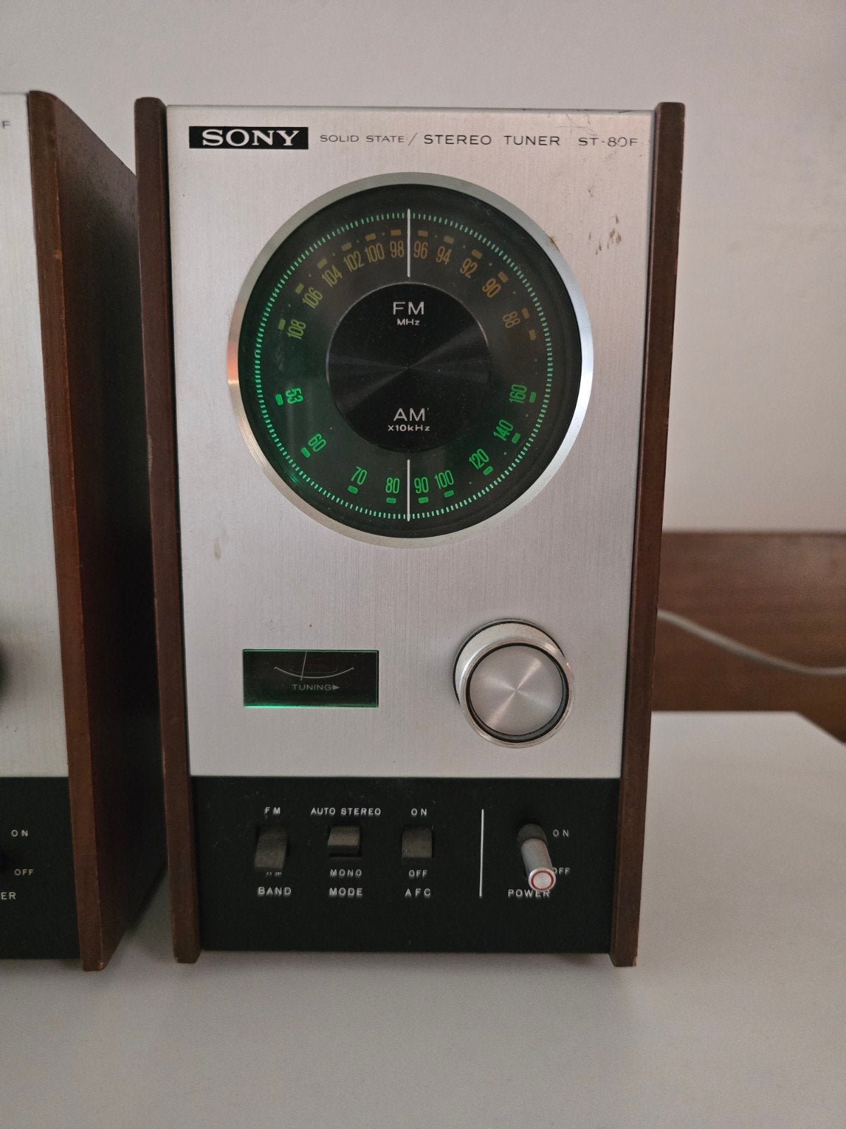 Vintage Sony Solid State Stereo Tuner ST-80F, Ophalen of Verzenden, Gebruikt, Analoog