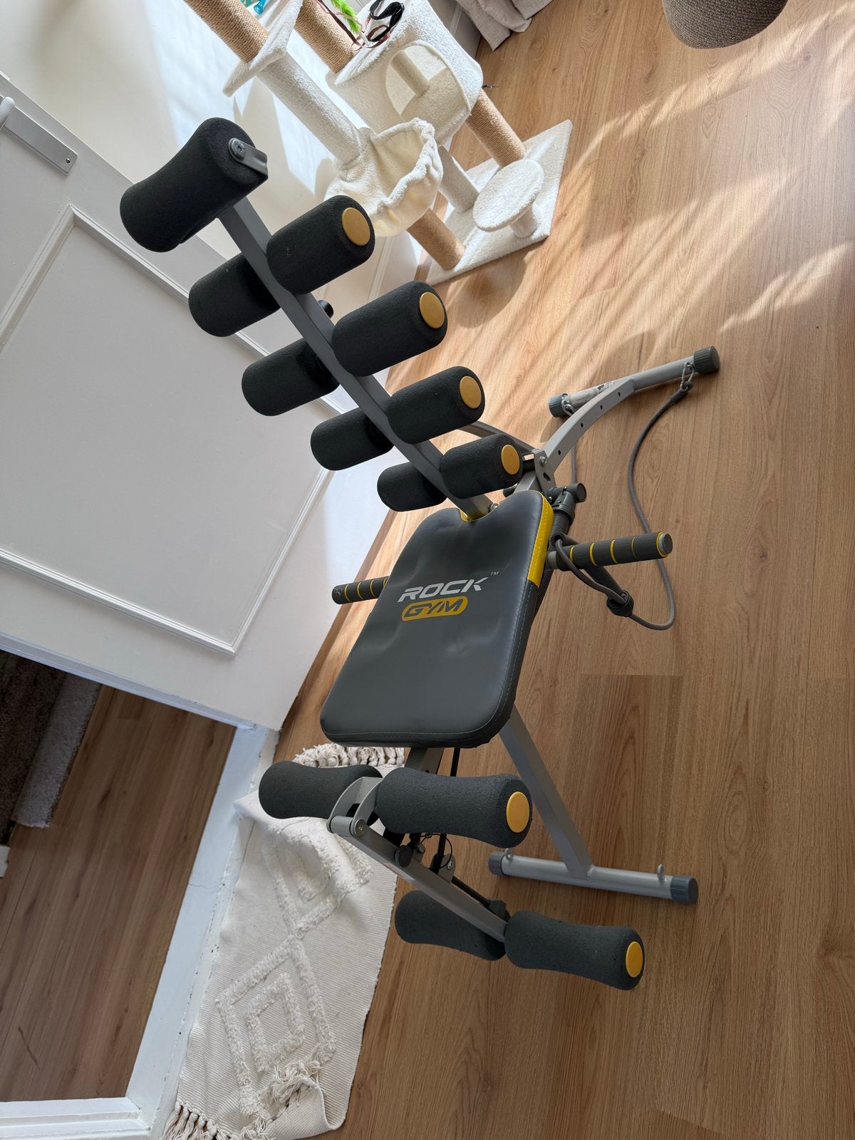 Rock Gym buikspiertrainer - Zo goed als nieuw, Ophalen, Overige typen, Zo goed als nieuw, Buik