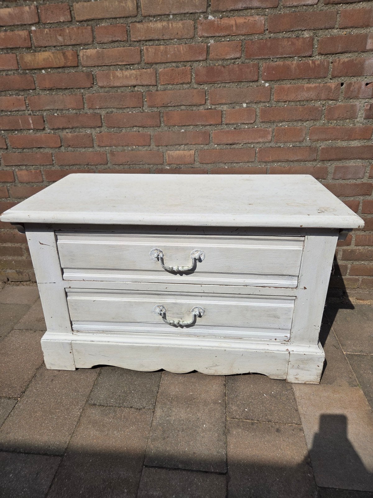 Kastje DIY kast wit Barack barok, Huis en Inrichting, Ophalen, 50 – 75, Minder dan 50 cm, Gebruikt