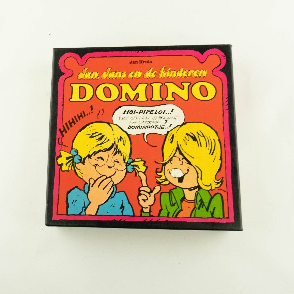 Vintage Jan, Jans en de kinderen Domino, Ophalen of Verzenden, Zo goed als nieuw, Nvt, Nvt