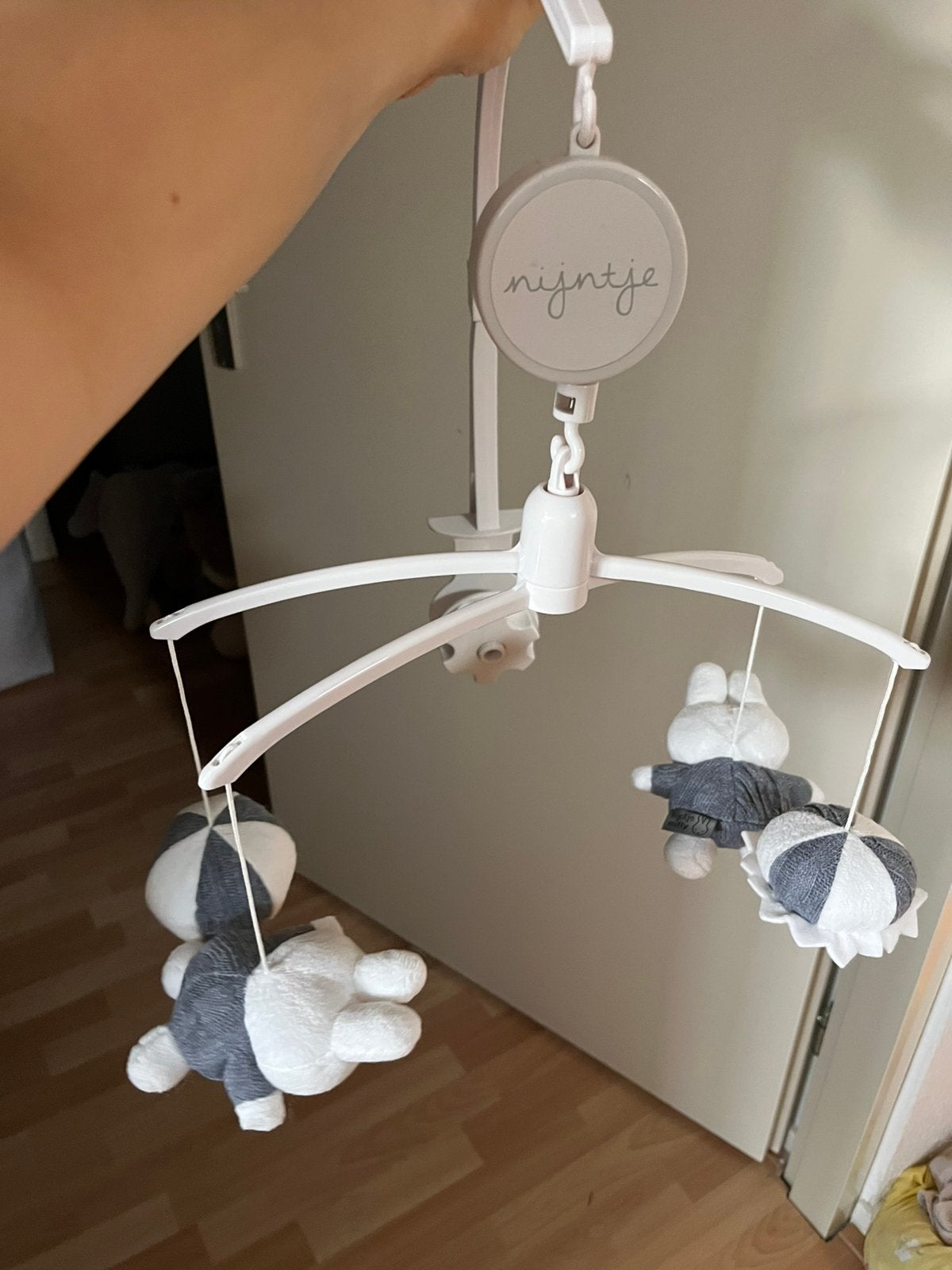 Baby mobiel, Ophalen, Zo goed als nieuw