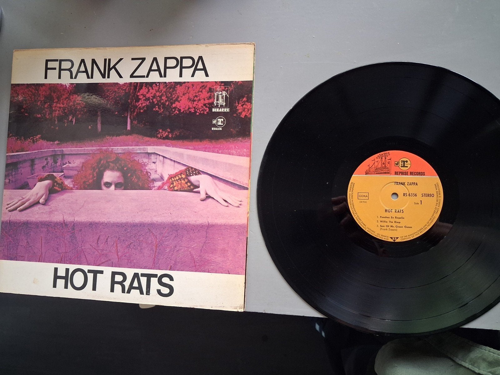 Frank Zappa - Hot Rats vinyl (1969, Reprise Records), Ophalen of Verzenden, Gebruikt