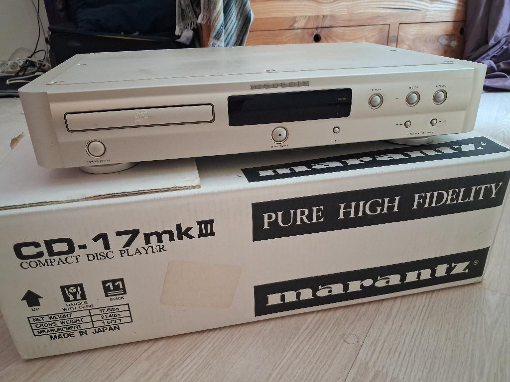 Cd speler Marantz CD17 Mk2, Ophalen of Verzenden, Gebruikt, Marantz