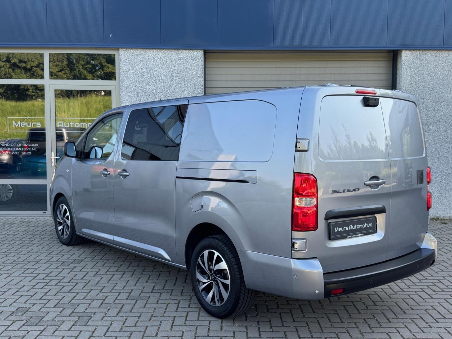 Fiat Scudo 2.0 180 S&S L3 DC Leder/ACC/Full options/Garantie, Gebruikt, Zwart, 4 cilinders, Automatische klimaatregeling