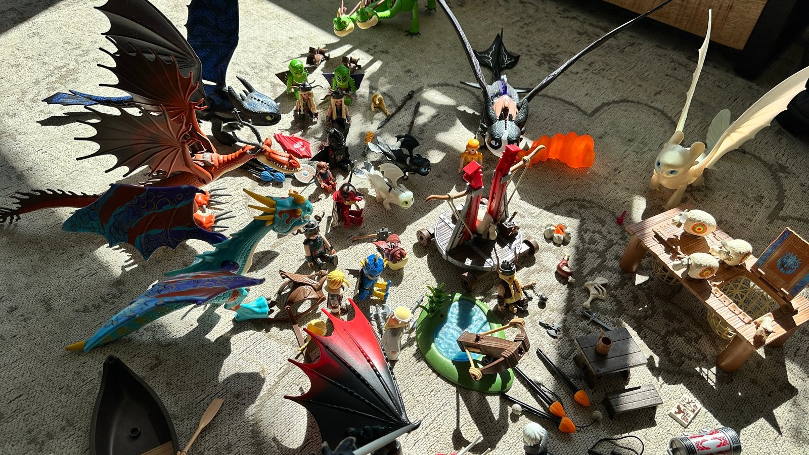 Playmobil Hoe tem je een draak - Grote drakensets en draken, Kinderen en Baby's, Speelgoed | Playmobil, Ophalen, Gebruikt, Complete set