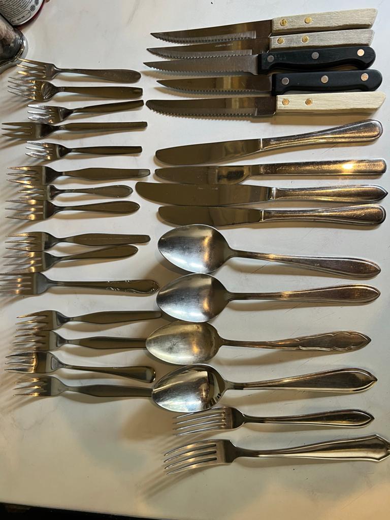 Divers bestek voor buiten/restaurant, Ophalen of Verzenden