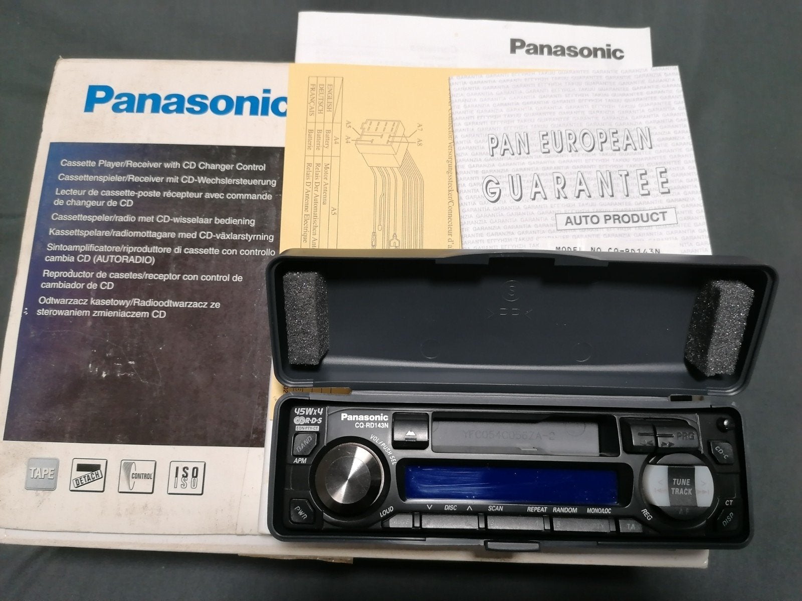 Panasonic Radiocassette NOS !!!, Auto diversen, Ophalen of Verzenden, Nieuw