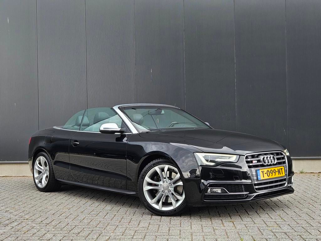 Audi S5 3.0 TFSI Quattro Cabrio Stoelverkoeling Elektr stoel, Auto's, Audi, 435 pk, Gebruikt, 2995 cc, Cabriolet
