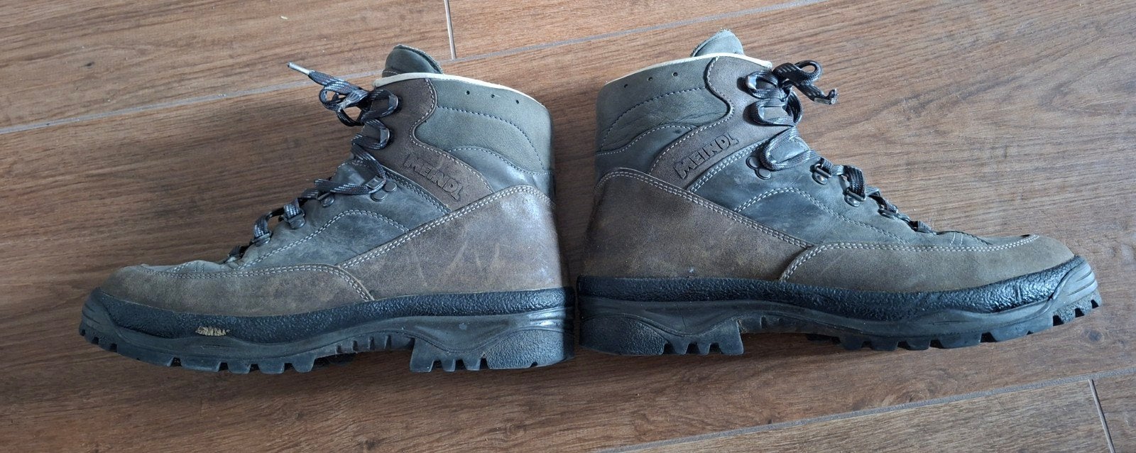 Meindl bergschoenen maat 10.5 is maat 45, Ophalen of Verzenden, Gebruikt, Schoenen