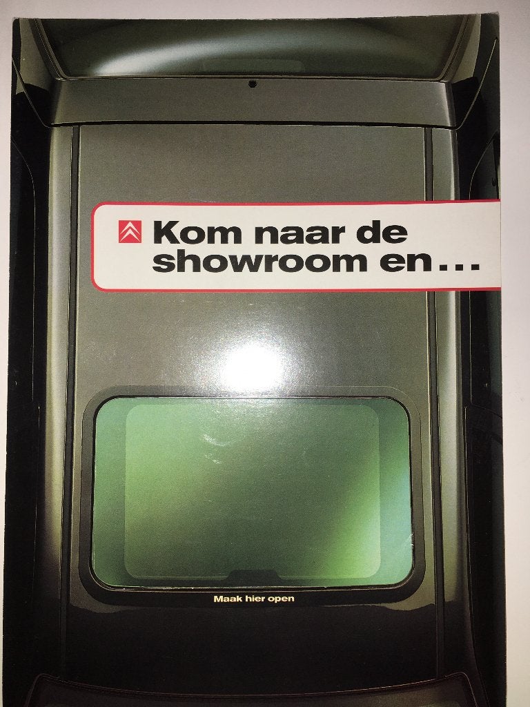 5x Citroën Saxo brochures folders Nederland FR Italië Duits, Ophalen of Verzenden, Zo goed als nieuw, Citroën