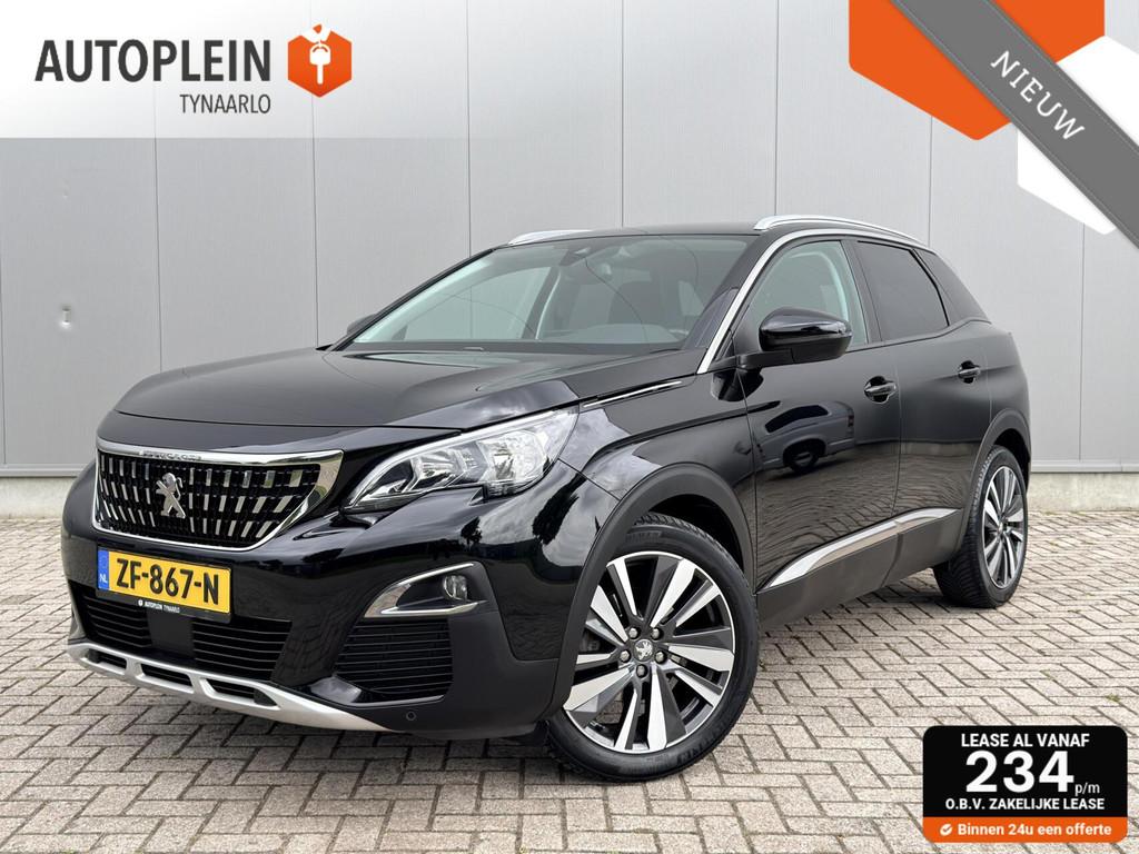 Peugeot 3008 1.2 Allure Automaat|Dealer OH|Navi|LED|Cruise|N, Auto's, Gebruikt, 1199 cc, Met garantie (alle), Zwart