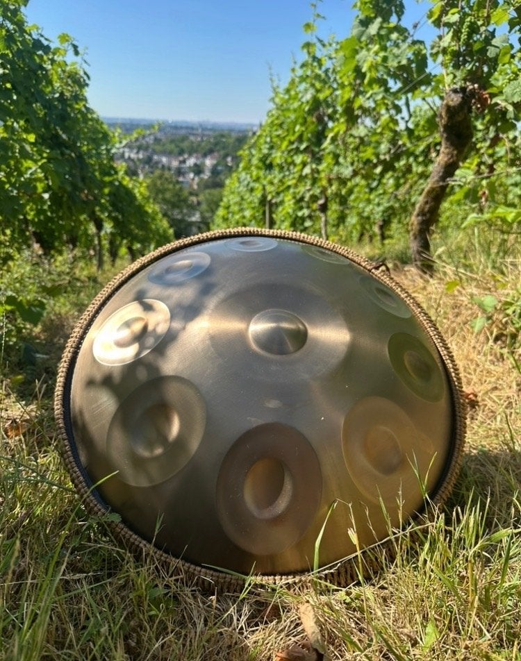YNF Handpan 10 tonen D Kurd, Ophalen of Verzenden, Zo goed als nieuw, Melodische percussie