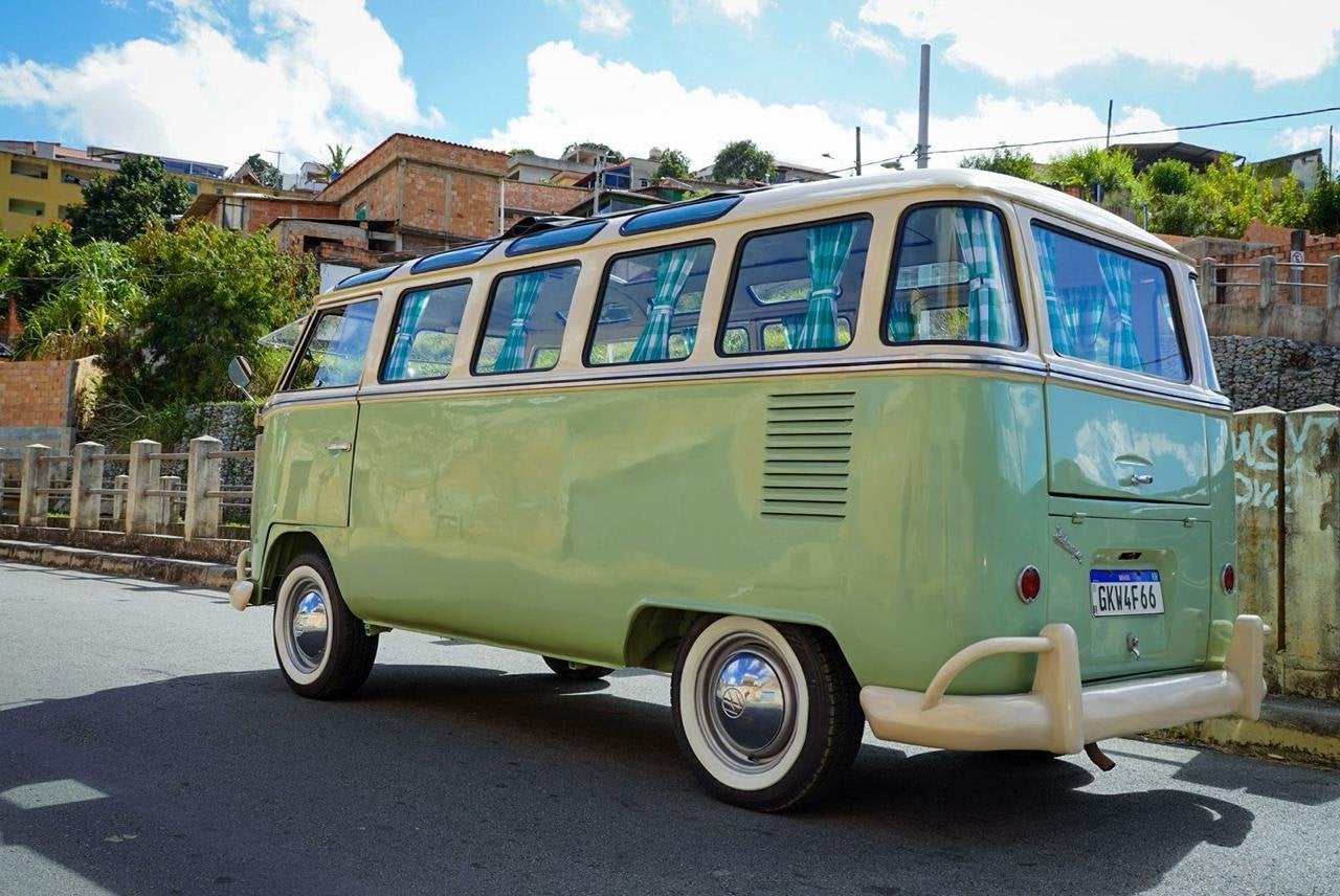 Volkswagen T1 personenbus of camper * SAMBA * 23 raams en sc, Auto's, Stof, Overige carrosserieën, Volkswagen, Handgeschakeld