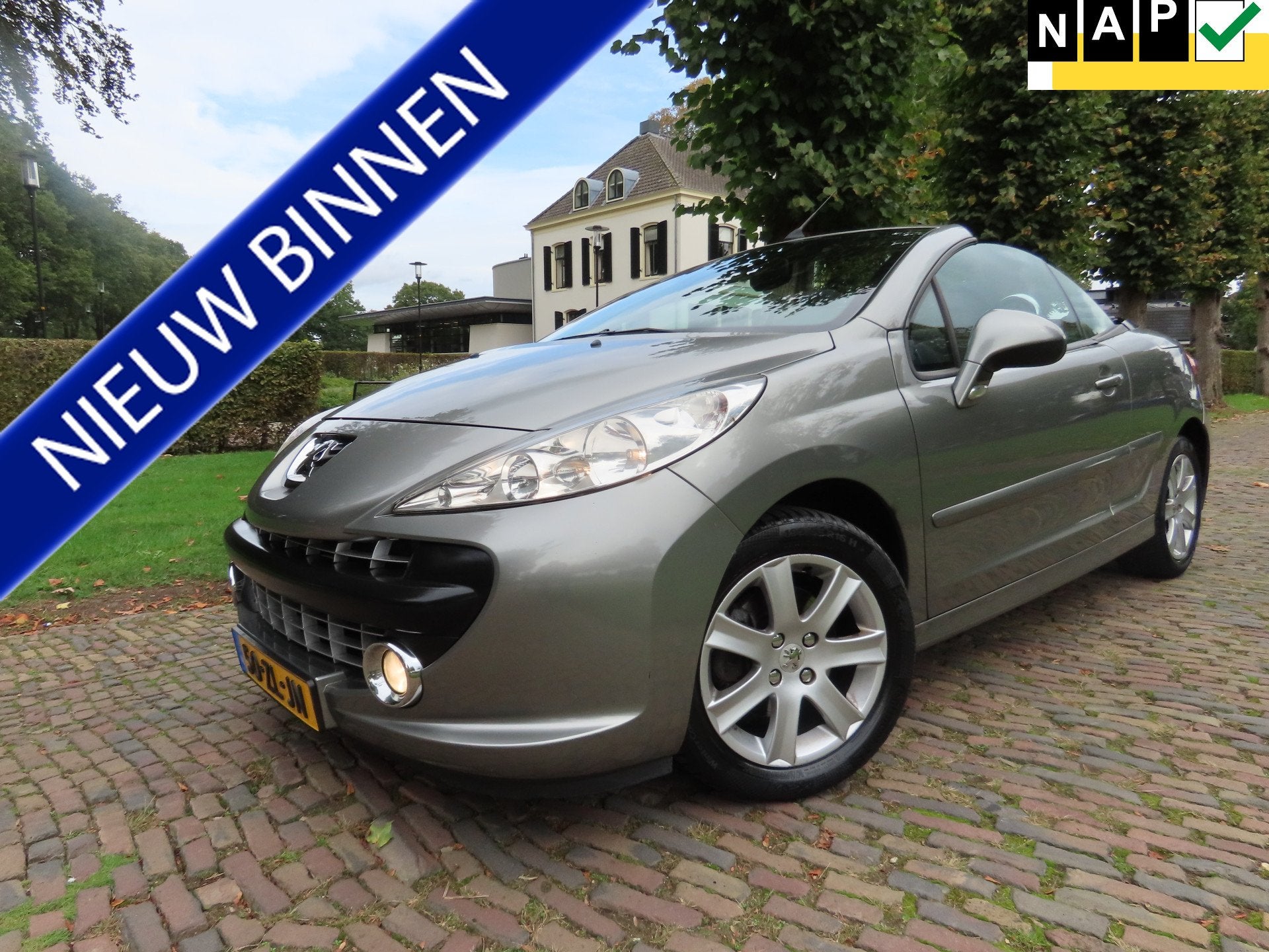 Peugeot 207 CC 1.6 VTi Airco Pdc Lm Velgen (bj 2008), Voorwielaandrijving, 15 km/l, Gebruikt, 4 cilinders