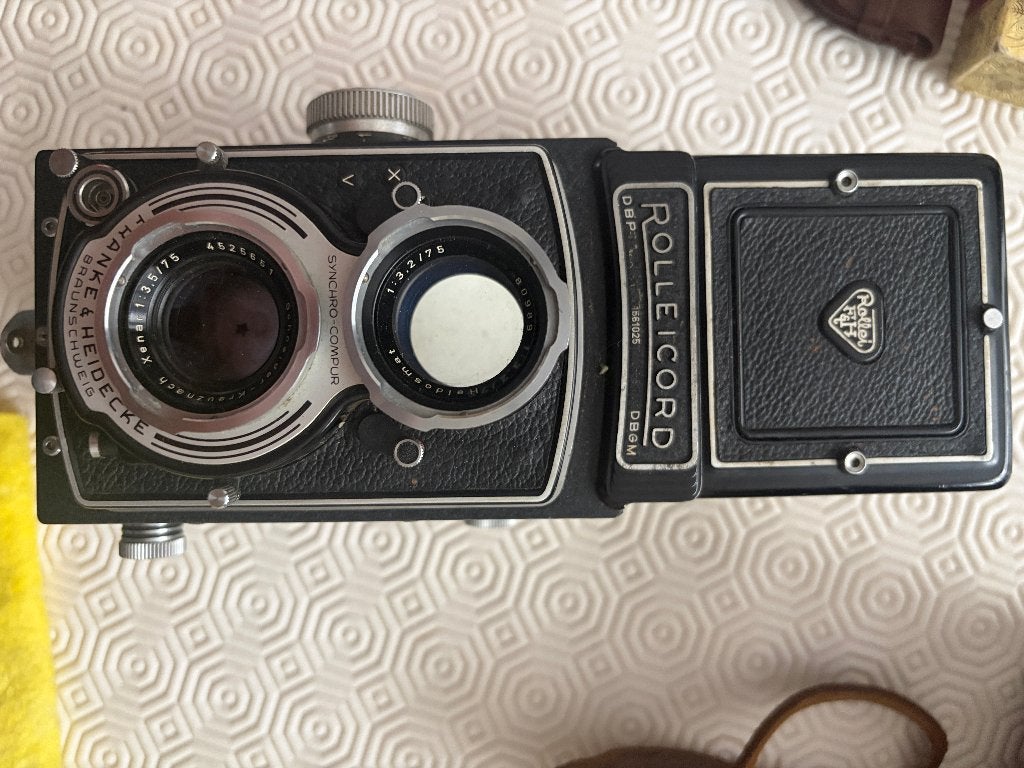 Rolleicord, Audio, Tv en Foto, Fotocamera's Analoog, Ophalen, Gebruikt, Spiegelreflex, Overige Merken
