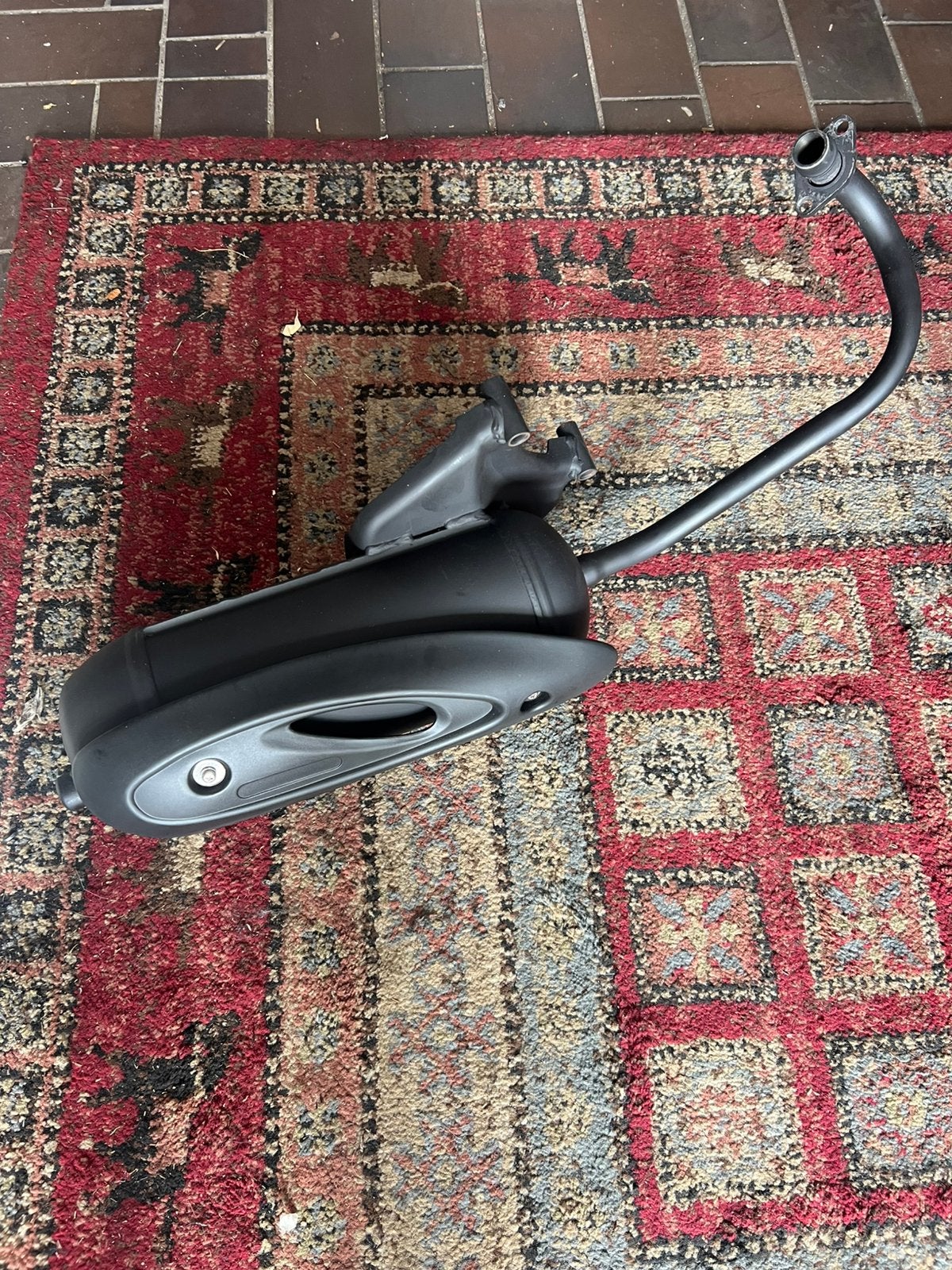 Piaggio zip standaard uitlaat, Ophalen, Zo goed als nieuw, Uitlaat, Piaggio