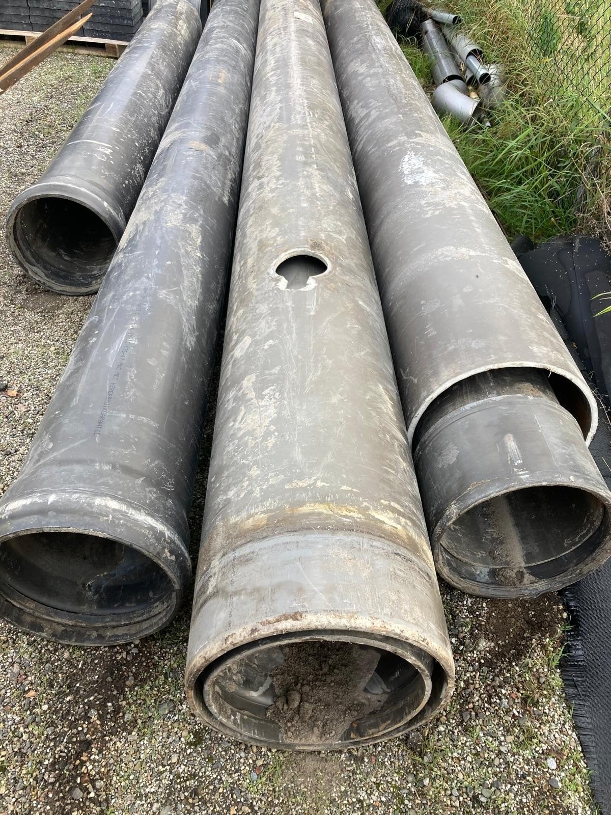 pvc buizen, Ophalen, Pvc, 80 mm of meer, Rechte buis
