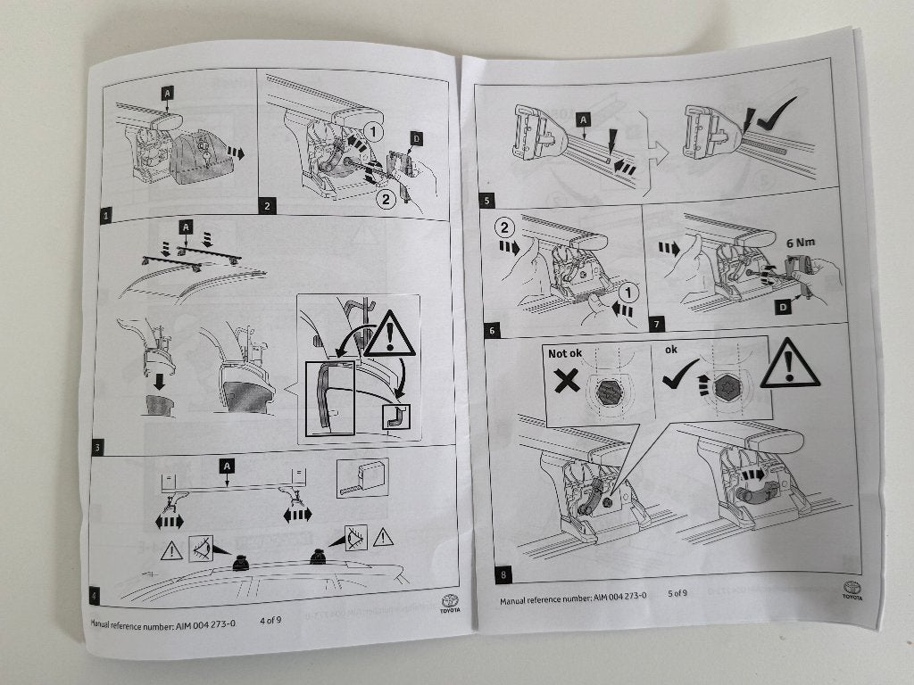 Foto 4 van Orginele Toyota Corolla Dakdragers
