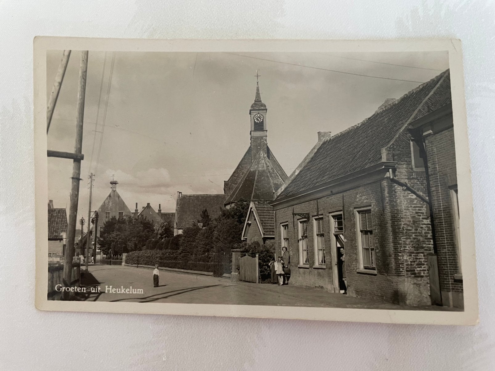 Heukelum., Ophalen of Verzenden, 1940 tot 1960, Gelopen, Gelderland