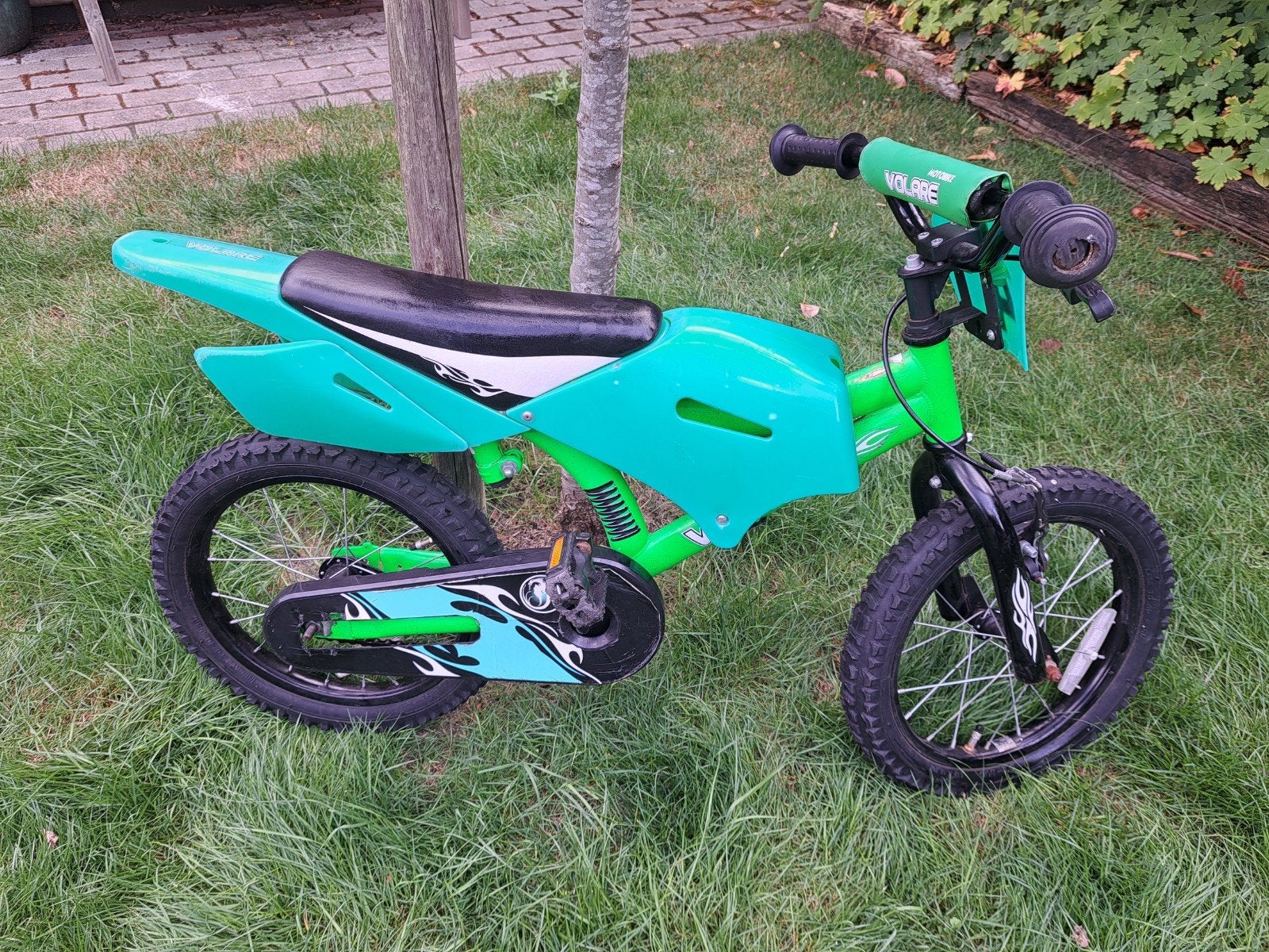 Volare Motobike 16 inch kinderfiets, Ophalen, Gebruikt, 16 tot 20 inch, Volare Motobike