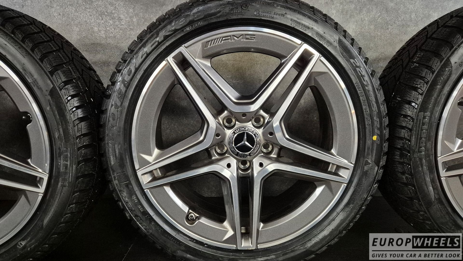 18 inch Mercedes velgen AMG A B CLA W247 W177 winterbanden