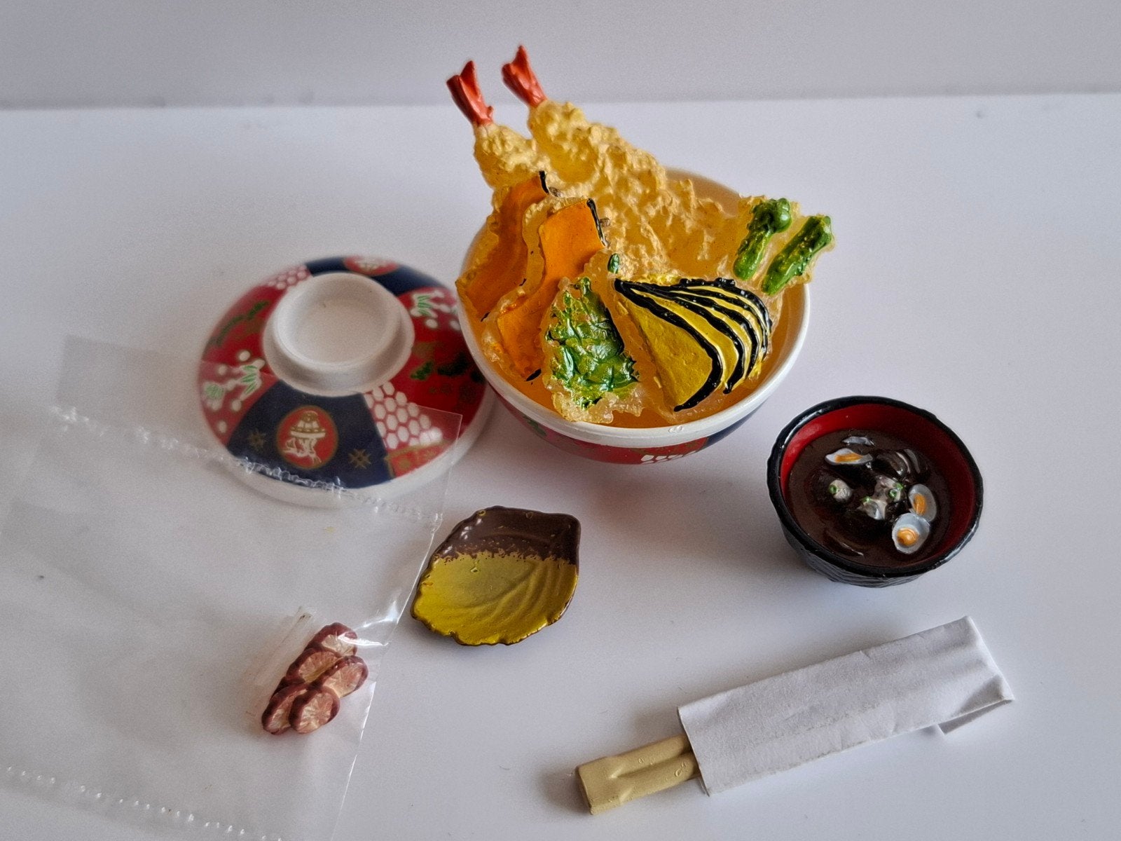 Re-ment Tempura Donburi, Ophalen of Verzenden, Zo goed als nieuw