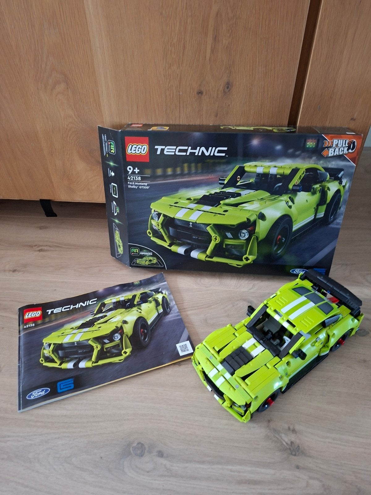 LEGO Technic Ford Mustang Shelby GT500 42138, Ophalen of Verzenden, Zo goed als nieuw, Overige merken