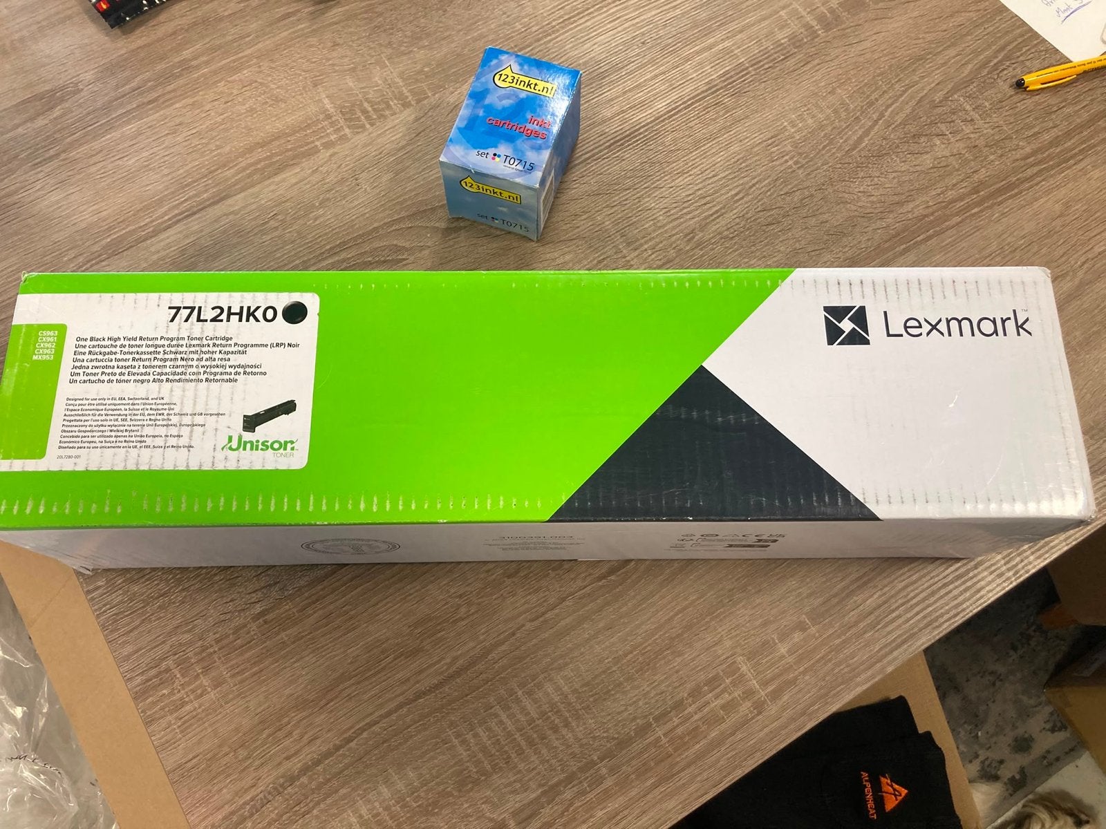 Lexmark 77L2HK0 Toner Zwart Hoge Capaciteit Origineel, Ophalen of Verzenden, Nieuw, Toner
