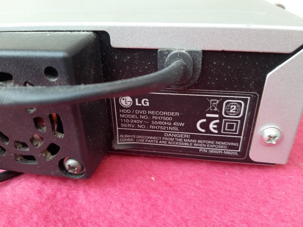 Foto 6 van LG RH7500 | DVD / Harddisk Recorder (80 GB)
