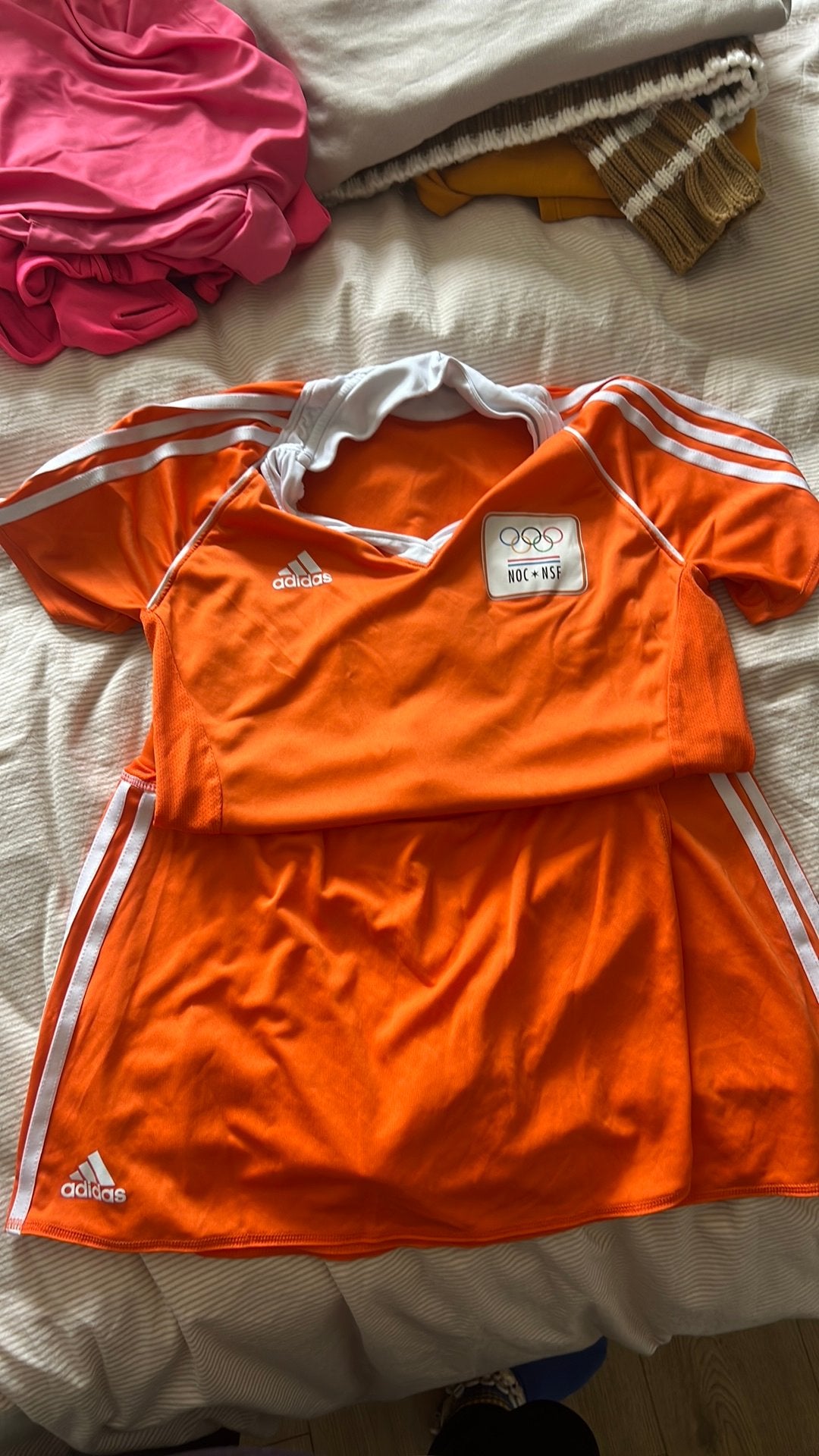 Setje voor hockey bijv, Sport en Fitness, Hockey, Ophalen, Zo goed als nieuw, Kleding