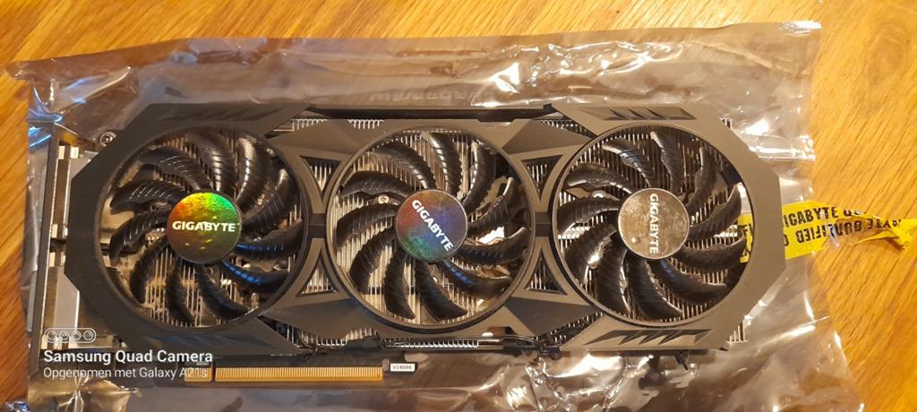 Geforce GTX 970, 4 Gb, "Videokaart", Computers en Software, Videokaarten, Ophalen, Gebruikt, GDDR5, PCI-Express 3
