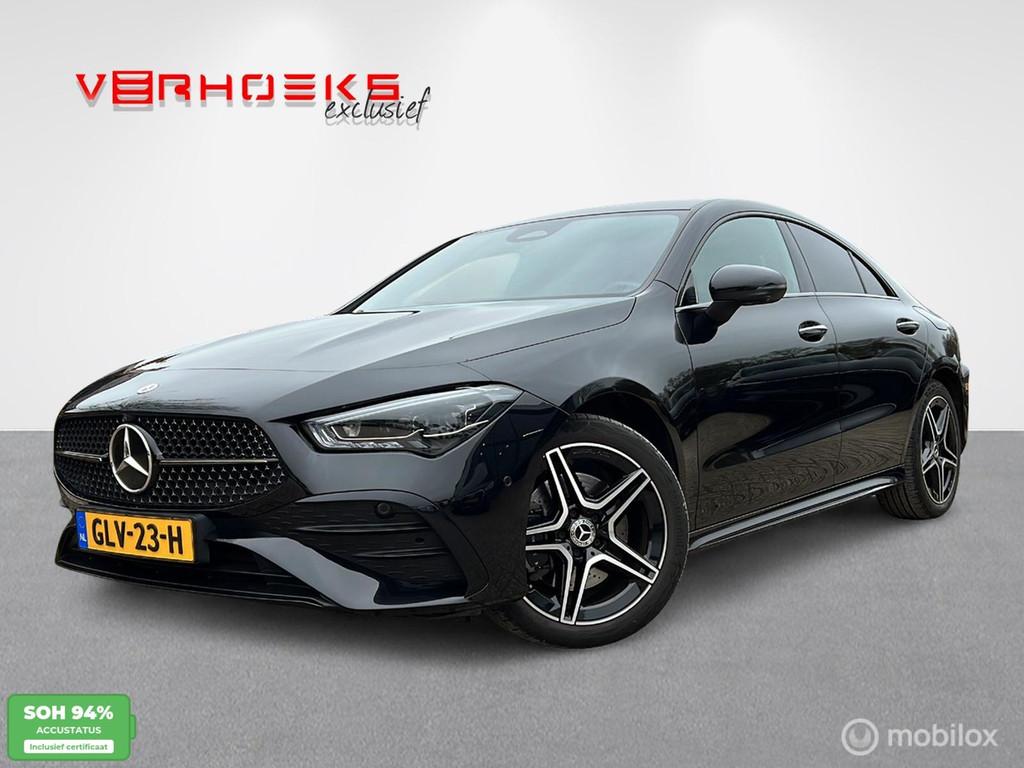 Mercedes CLA-klasse 250 e AMG Line /Pano/TH/LED/BTW, CLA, Gebruikt, 4 cilinders, Zwart