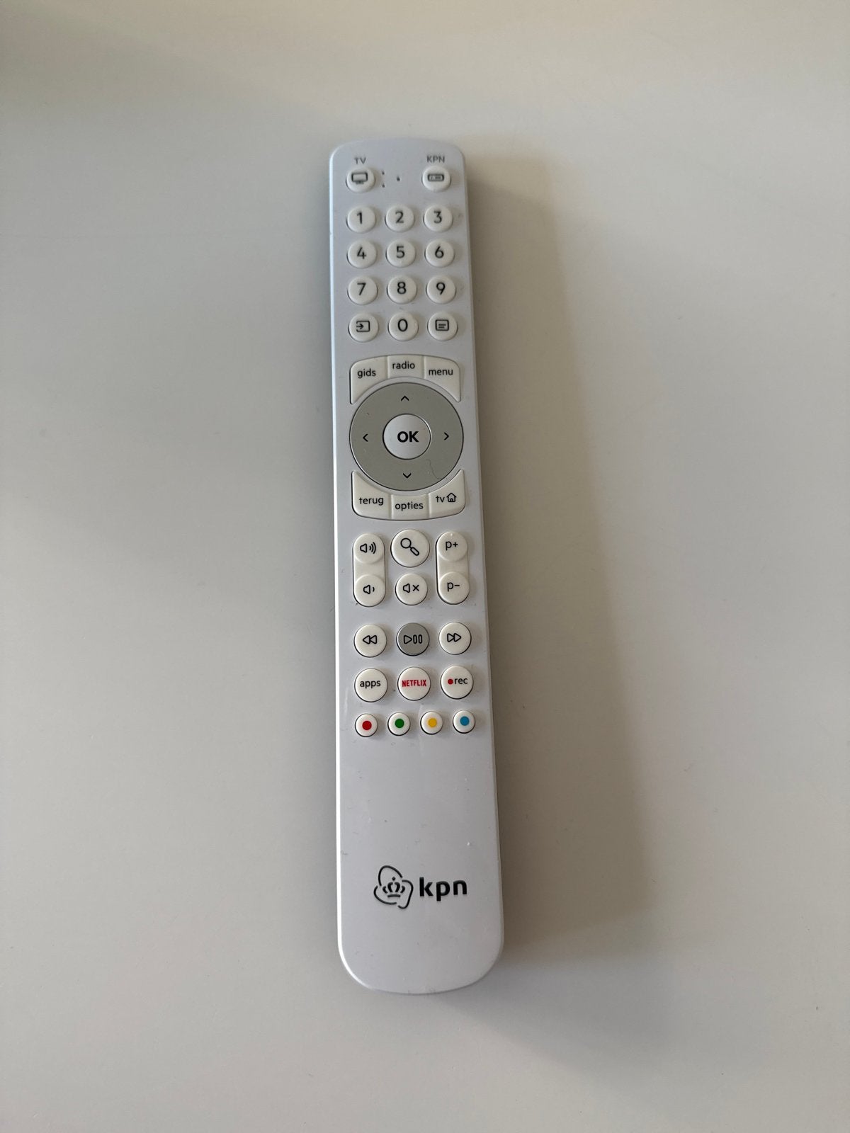 KPN afstandsbediening voor TV en Mediabox, Ophalen of Verzenden, Zo goed als nieuw, Origineel, Tv