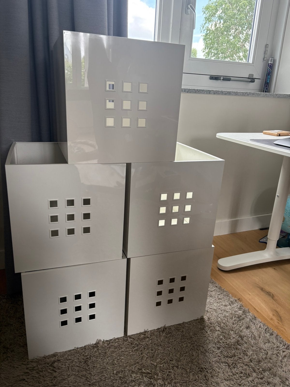 Ikea Lekman Kallax opbergbak (5 stuks), Ophalen, Minder dan 35 cm, Minder dan 50 cm, Minder dan 40 cm