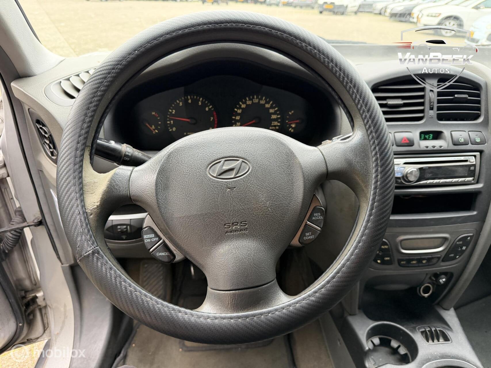 Hyundai Santa Fe 2.0i-16V, Auto's, Voorwielaandrijving, Gebruikt, 4 cilinders, 2000 kg