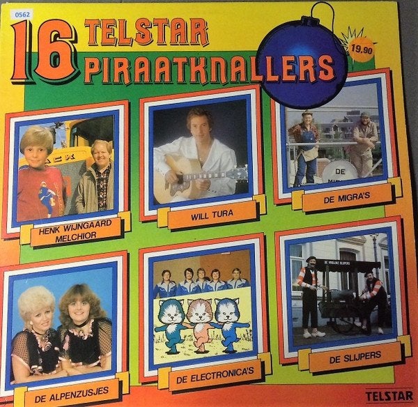16 Telstar Piraatknallers LP - Diverse Artiesten  Nieuw, LP, Piraten en Zeemansliederen, Ophalen of Verzenden, Complilatie
