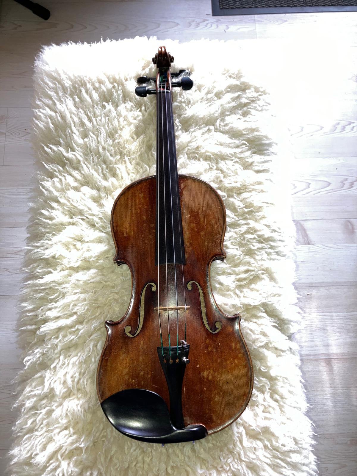 Mittenwald viool 4/4 geheel gerestaureerd en speelklaar., Muziek en Instrumenten, Ophalen, 4/4-viool, Viool, Met koffer