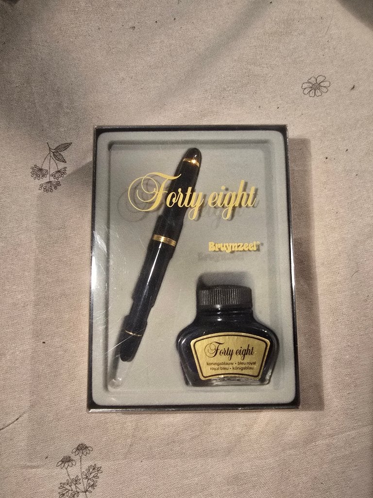Bruynzeel Forty Eight vulpen set, Verzamelen, Overige merken, Met doosje, Ophalen of Verzenden, Zo goed als nieuw