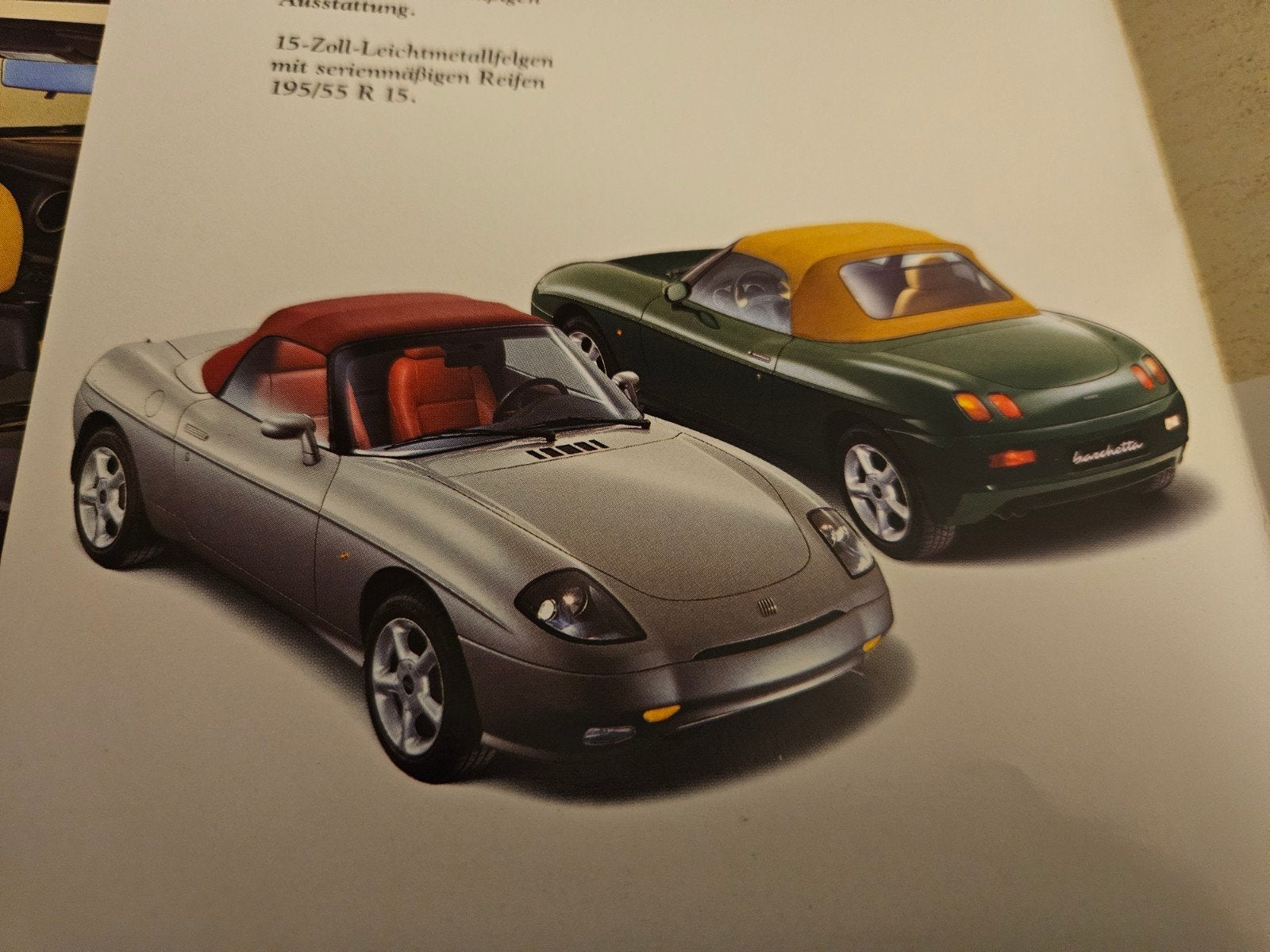 Brochure Fiat Barchetta 1998, Ophalen of Verzenden, Zo goed als nieuw, Overige merken