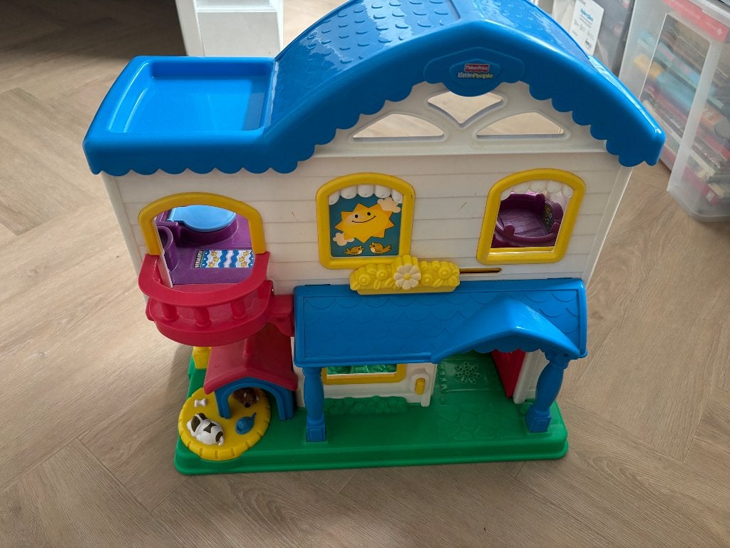 Fisherprice little people, Ophalen, Zo goed als nieuw, Speelset, Met geluid